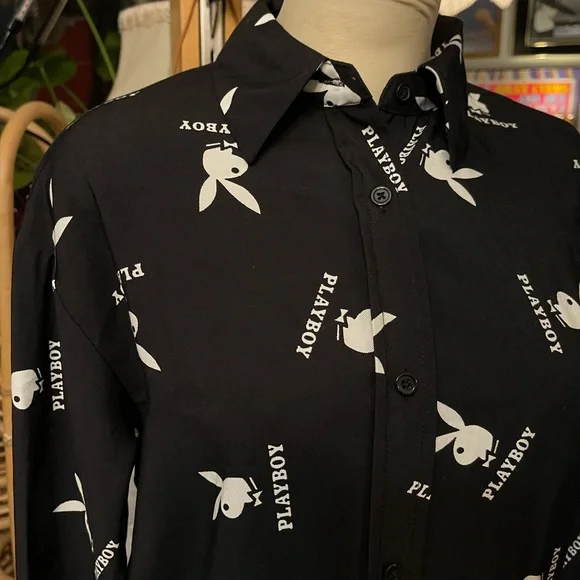 Playboy button up - Picture 2 of 6